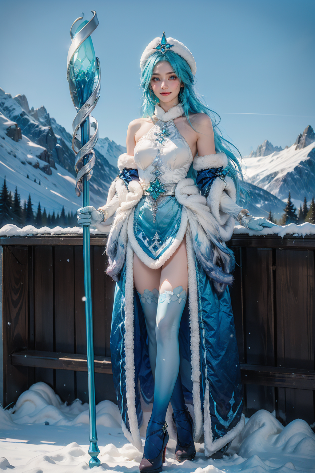 00050-2879463406-best quality, masterpiece, 1girl, solo, looking at viewer, smile, standing, full body, wangzhaojun cosplay costume, cosplay, blu.png